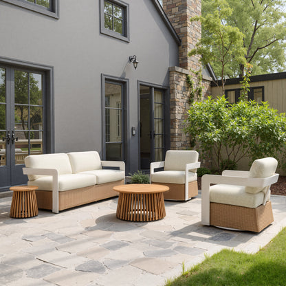 Olmo Outdoor Side Table - Natural