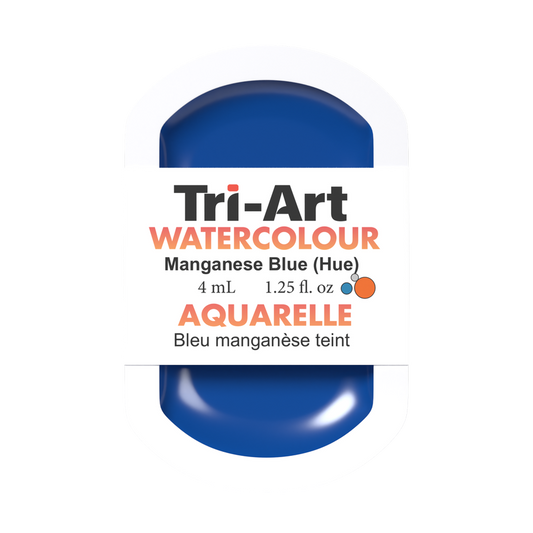 Tri-Art Water Colour Pans - Manganese Blue Hue - 4 mL