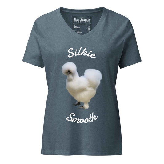 Silkie Smooth Women’s relaxed v-neck t-shirt