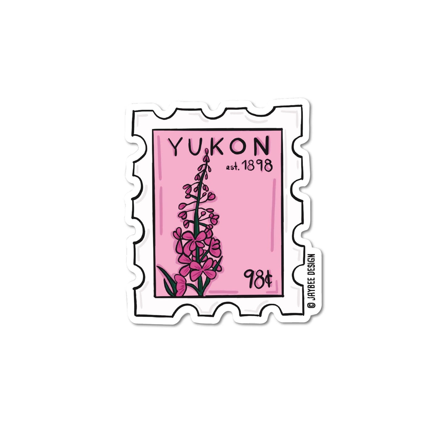 Canada Stamp Vinyl Sticker Pack